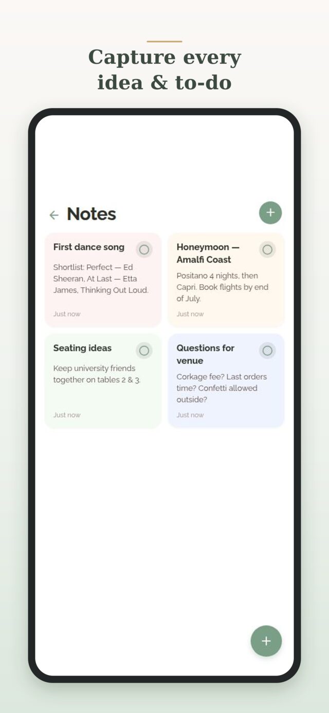 Inspiration & Notes